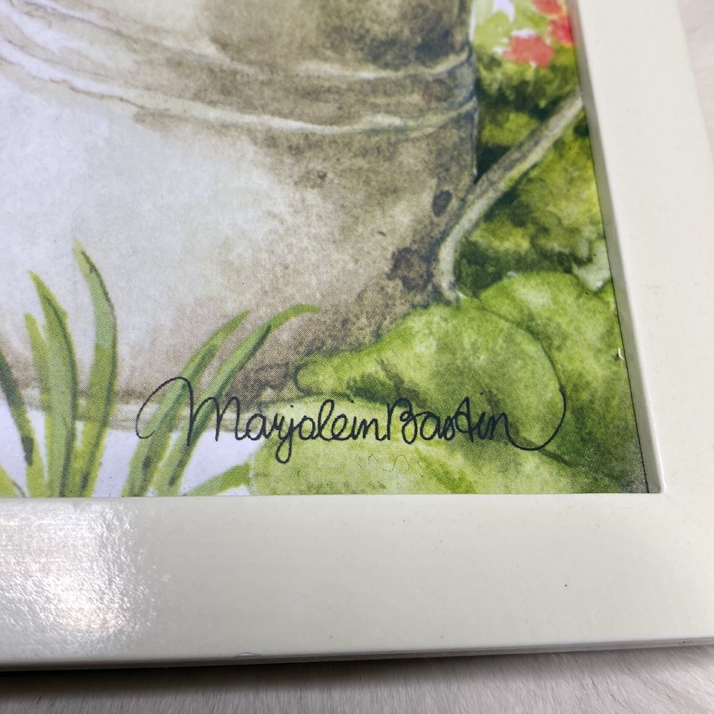 Easter bunny white frame 4 x 6 - Picture 3 of 15